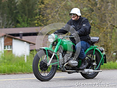 Vintage motorbike