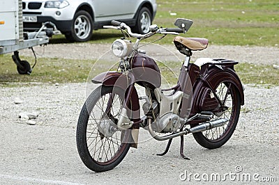 Vintage motorbike