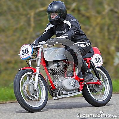 Vintage motorbike Norton Manx M40