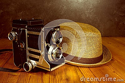 Vintage retro camera