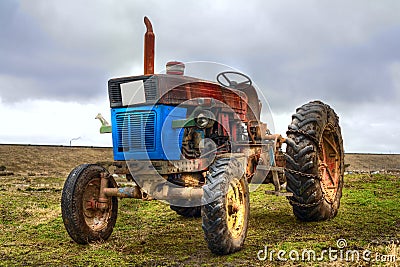 Vintage tractor