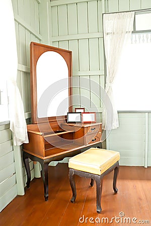 Vintage Vanity Table Stock Photography - Image: 23898412