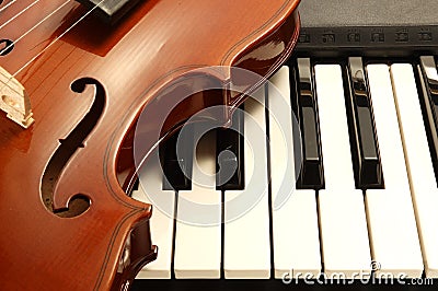 Violin on Piano