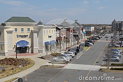 Virginia Town Place Strip Mall