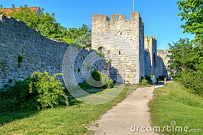 Visby city wall