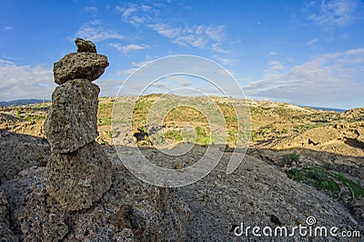 Volcanic Rocks Column