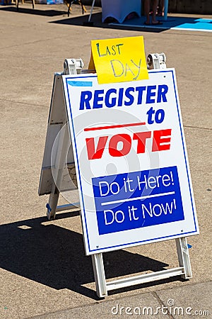 Voter Registration at the University of Oregon