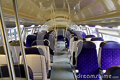 Wagon train interior