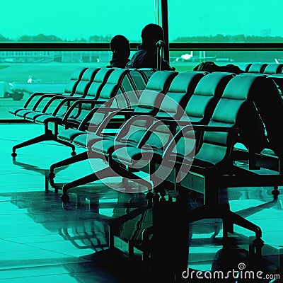 Waiting time at airport