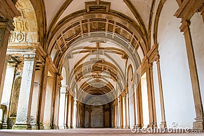 Walk way in Chapel of the Knights Templar.