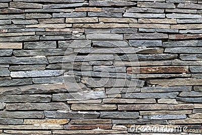 Wall of gray stone texture