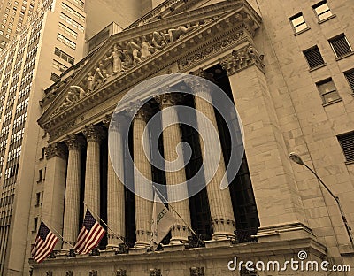 Wall Street New York Stock Exchange