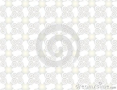 Wallpaper grid pearl arabesque spirals.