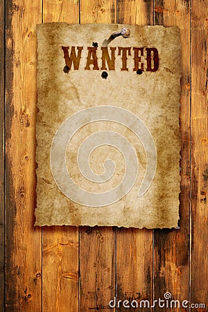 Wanted poster