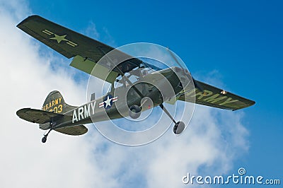 Warbirds - Bird Dog in flight