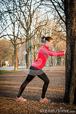 Warm-up before jogging