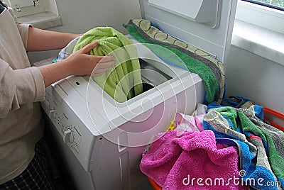 Washing clothes 02