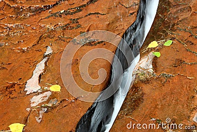 Water flow in canyon country