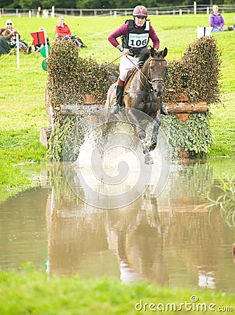 The water jump at Blair Castle.