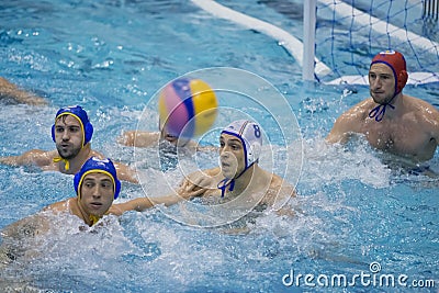 Water polo match Pro Recco - Barceloneta