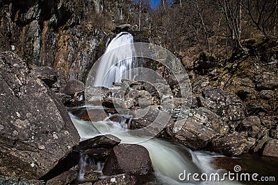 Waterfall Corbu, Altai.