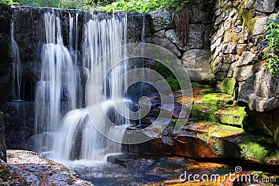 Waterfall Relaxing Landscape Nature