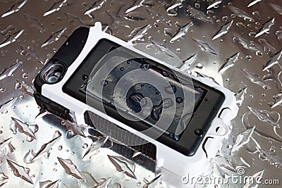 Waterproof smart phone case