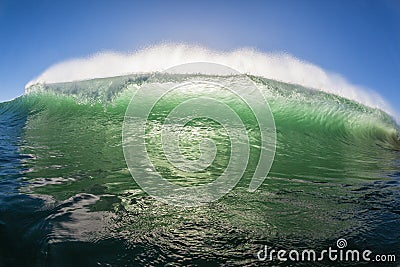 Wave Color Crashing Water Power