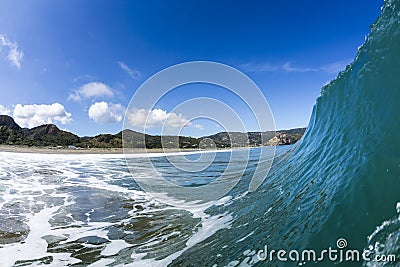 Wave Pitching, North Piha, New Zealand