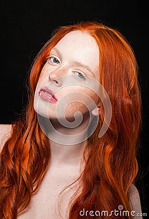 red hair in dreams
 on Wavy Red Hair Royalty Free Stock Image - Image: 27952626