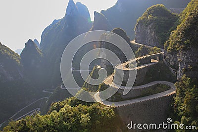 The way to reach a heaven door at Zhangjiajie