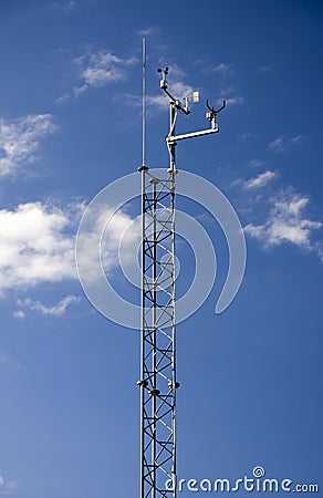 Weather monitoring tower