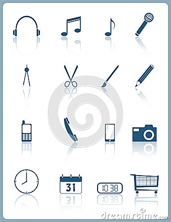 Web Icons Stock Image - Image: 31465641
