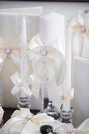 Wedding Accessories For The Morning Of The Bride Stock Photo - Image ...