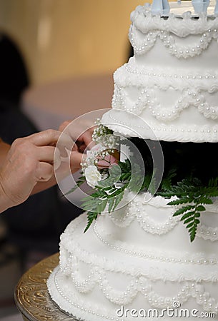 Wedding Cake Preparation