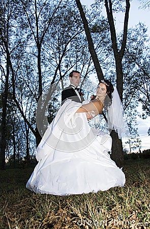 Wedding Dance in the Woods