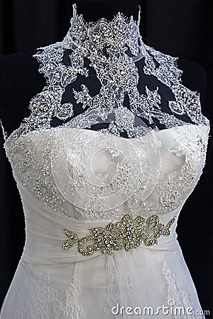 Wedding dress. Detail-25
