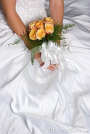 Wedding Dress Flowers