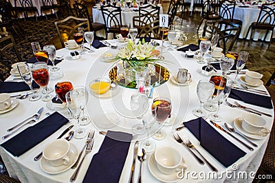 Wedding guest table