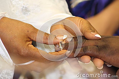 Wedding, Hands and ring