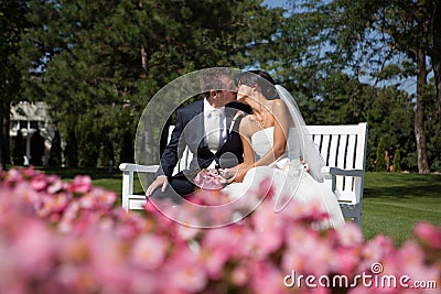 Wedding kiss