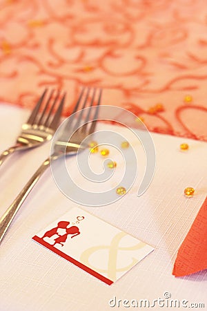 Wedding place card