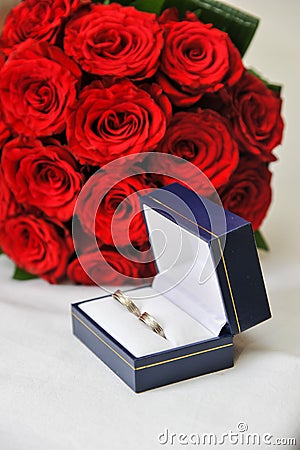 Wedding Rings in a Box