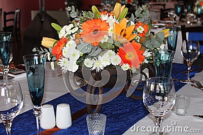 Wedding table decoration