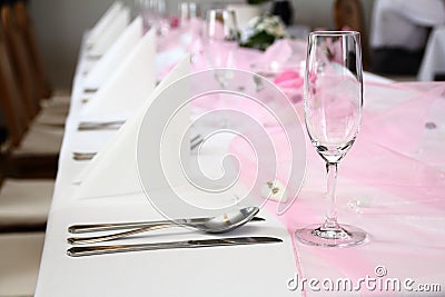 Wedding Table Setting