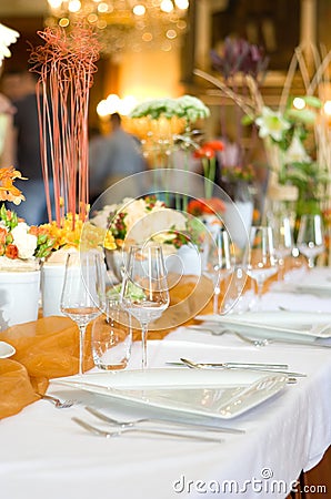 Wedding Table Setting