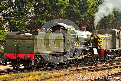 West Somerset railway locomotives