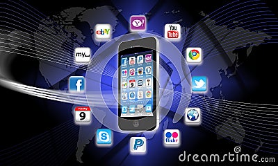 What s apps are on your mobile network today?