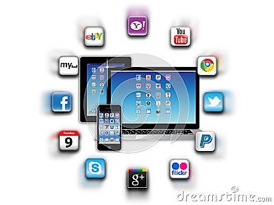 What s apps are on your mobile network today?