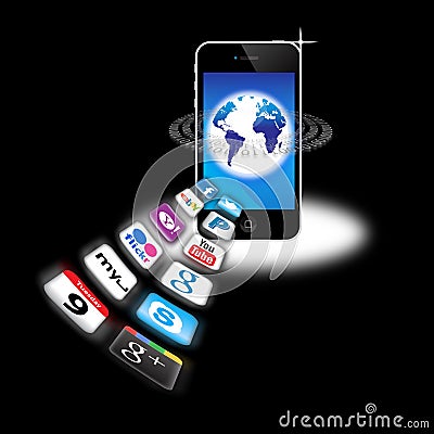 What s apps are on your mobile network today?